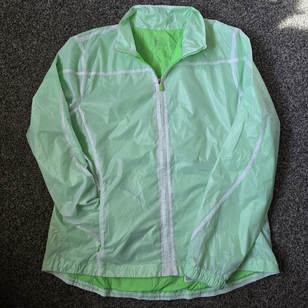 GAP FIT Full Zip Spring Windbreaker Jacket Size Large